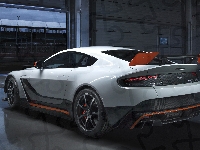 Tył, Bok, Aston Martin Vantage GT12