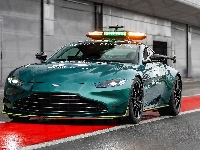 Safety Car, Aston Martin Vantage, Zielony