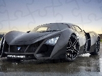 Marussia B2, Czarna, Reflektory