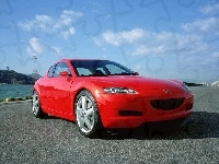 Maska, Mazda RX-8, Czerwona