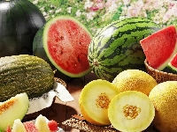 Melony, Arbuzy, Owoce