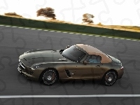 Brązowa, Mercedes-Benz SLS Roadster, AMG, Kolorystyka