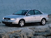 Audi A4, Metalik, Srebrny