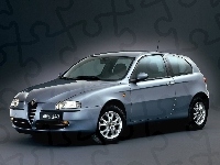 Alfa Romeo 147, Metalik, Niebieski