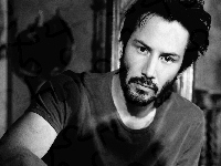 Mężczyzna, Keanu Reeves, Aktor, Zarost