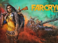 Broń, Far Cry 6, Gra, Kobiety, Czołg, Mężczyzna
