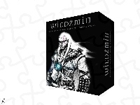 mężczyzna, amulet, The Witcher