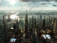 Nalot, Miasto, UFO