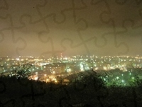 Nocą, Miasto, Światła