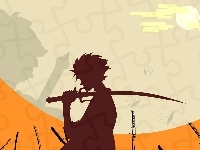 miecz, Samurai Champloo, cień