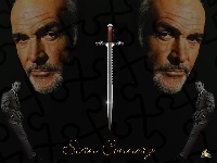 miecz, Sean Connery, twarze