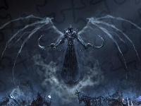 Śmierć, Diablo 3, Postać, Anioł, Dym