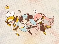 Hatsune Miku, Vocaloid, Kagamine Rin, Megurine Luka