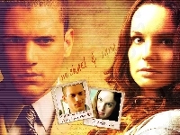 Wentworth Miller, Prison Break, Sarah Wayne Callies, krawat