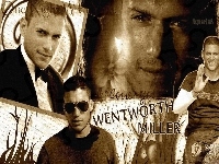 Wentworth Miller, okulary