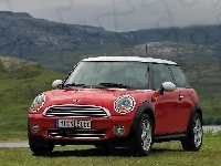 Czerwony, Mini Cooper