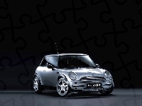 Srebrny, Mini Cooper