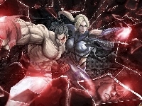 Kazuya Mishima, Street Fighter X Tekken, Nina Williams