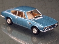 Model, Metalowy, Fiat Dino