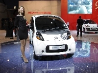 Modelka, Citroen C-Zero, Pokaz