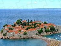 Gmina Budva, Sveti Stefan, Domy, Czarnogóra