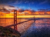 Most, Zachód Słońca, Golden Gate