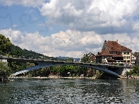 Most, Aarburg, Szwajcaria, Łukowy