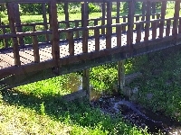 Mostek. Rzeczka