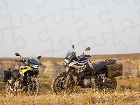 Dwa, BMW F750GS, Motocykle, 2018, BMW F850GS