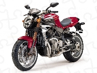 Czerwony, MV Agusta, Motor, 750S, Brutale