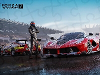 Gra, Ferrari, Forza Motorsport 7, Kierowca, Czerwone
