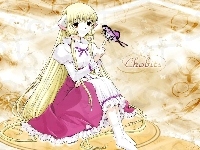 motyl, Chobits, kobieta, suknia