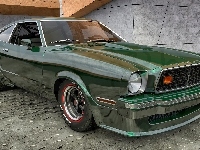 Ford Mustang King Cobra, Zabytkowy, Zielony, 1978