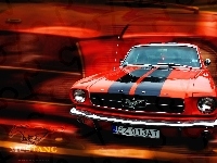 Ford Mustang, Pomarańczowy