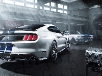 Ford Mustang Shelby GT350, Tył