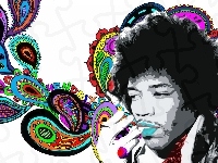 Muzyk, Jimi, Hendrix, Gitarzysta