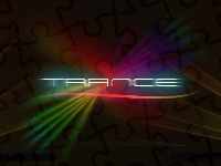 Trance, Muzyka, Światła