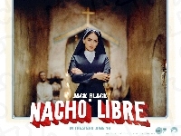 Nacho Libre, klasztor, zakonnica, Ana Reguera