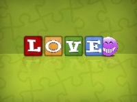 Love, Napis, Buźka