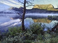 Narodowy, Góry, Colorado, USA, Jezioro, Park