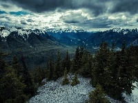 Narodowy, Banff, Park, Góry