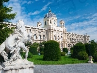 Muzeum Historii Sztuki, Austria, Wiedeń, Posąg