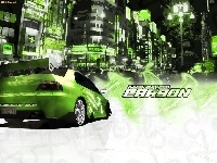 samochód, Need For Speed Carbon, miasto, mitsubishi