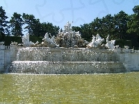Neptuna, Fontanna, Park Schönbrunn