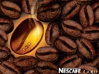 Nescafe, Ziarenka, Kawy, Gold