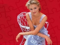 Niebieska Sukienka, Cameron Diaz, Krzesło