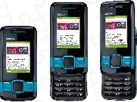 Niebieska, Nokia 7100, Granatowa, Rozsuwana