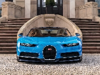 2016, Bugatti Chiron, Niebieski
