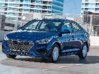 Niebieski, Hyundai Accent