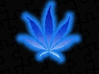 Liść, Niebieski, Marihuany